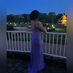 Prom dress La Femme size 14 but fits a size 10, worn for one prom